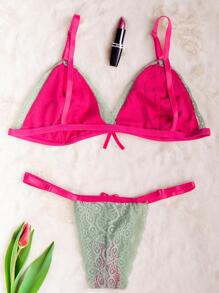 Women Sexy Lingerie - Green - View 2