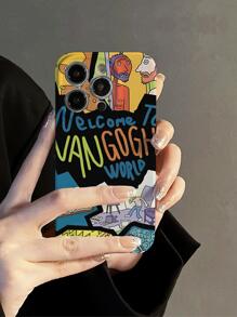 Custodia per telefono con grafica fumetto - Multicolore - Visualizzare 2