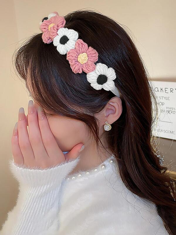 Flower Decor Headband SHEIN USA