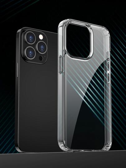 Transparent Shockproof Protective Case Hard Shell + Soft Edge Protective Case 2 In 1 Soft And Hard Combination Protective Case. Compatible With IPhone Galaxy A56/A55/A54/A36/A35/A34 Redmi 14C/A4/A3/Note 13/Note 14 Pro Waterproof Anti-Fall Scratch Resistant