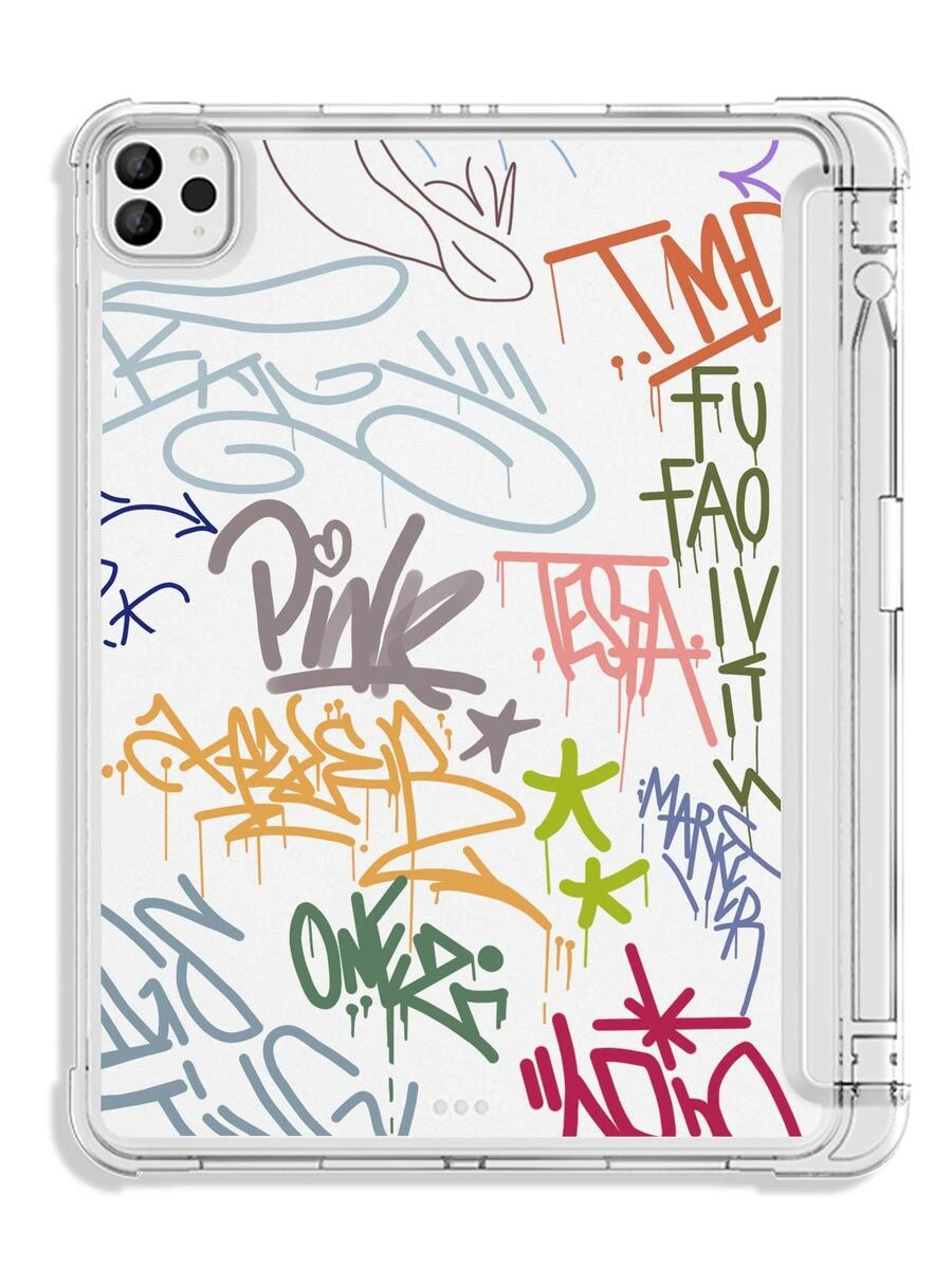 字母圖案保護套適用於iPad