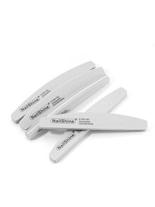 NailShine 10pcs 100/180 Grit Nail File,Nail Supplies,Nail Tools,Nail Art Tools,Back To School,Nails,Nail Tools For Press On Nails - Grey - View 5