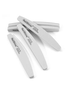 NailShine 10pcs 100/180 Grit Nail File,Nail Supplies,Nail Tools,Nail Art Tools,Back To School,Nails,Nail Tools For Press On Nails - Grey - View 3