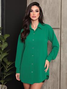 Women Blouses - 綠色 - 查看 4