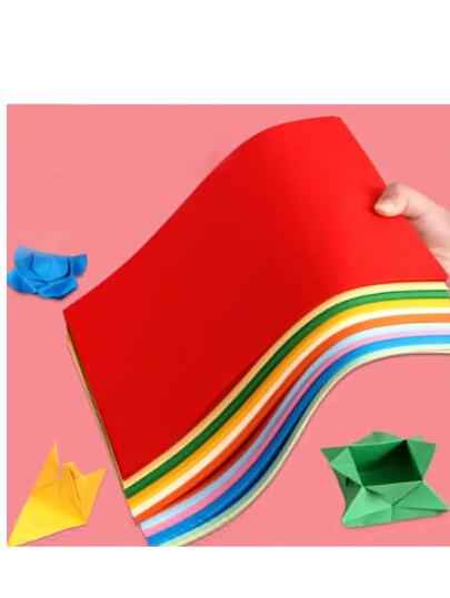 50 fogli A4 di carta colorata per origami, carta arricciata per stampa e fotocopie, articoli per il ritorno a scuola, forniture scolastiche