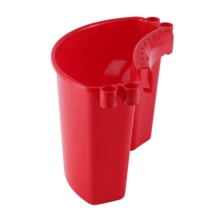 Car Wash Bucket Organizer for Storage Car Detailing Tools Car Wash Accessories Red - Red - View 3