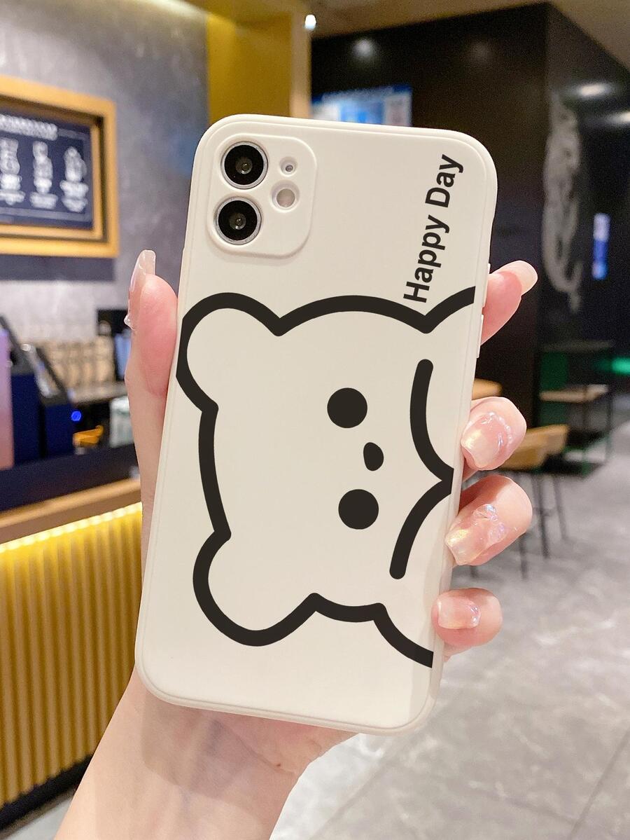 卡通小熊手機外殼 - 彩色 - 查看 1