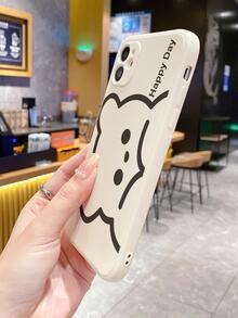 卡通小熊手機外殼 - 彩色 - 查看 4