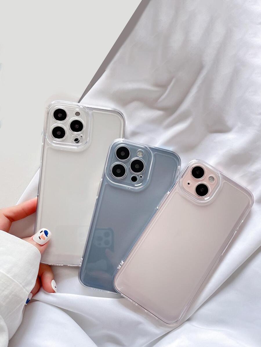 3入組透明手機殼相容於 Apple iPhone 15/15Plus/15Pro/15Promax - 彩色 - 查看 1