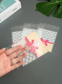 100 Gói Túi Cellophane Tự Dán Cho Ngày Của Mẹ Túi Nhựa Trong Suốt Đựng Bánh Quy Túi Cellophane Có Thể Đóng Lại Để Đóng Gói Bánh Mì, Quà Tặng, Ưu Đãi, Trang Sức Hoặc Thiệp - Đỏ - Xem 1