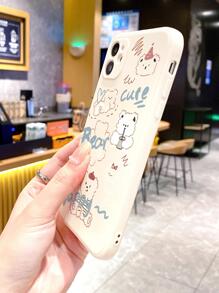 卡通图案手机壳，国际版，非国内版 - 彩色 - 查看 4