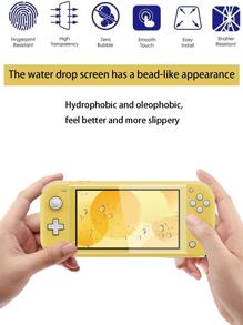 2片高清防刮防指纹钢化玻璃屏幕保护膜，适用于Switch Lite、Switch OLED、Switch、ROG Ally、Steam Deck。升级版硬化超清透明玻璃，搭配电镀高清防油防爆屏幕，瀑布式大屏白边，防指纹平滑保护膜。无气泡超清贴合，精准贴合超薄设计，防碎保护，硬包装