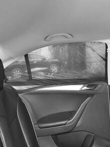 1雙車側遮光帘 - 黑色 - 查看 2