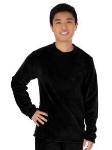 Men Loungewear Sets - 黑色 - 查看 2