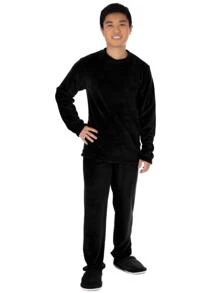 Men Loungewear Sets - 黑色 - 查看 1