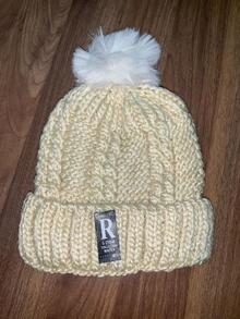 Women Beanie Hat - 米色 - 查看 2