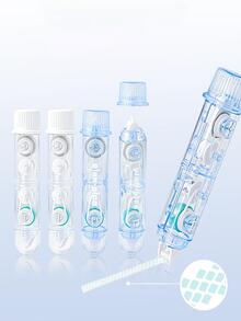 1pc Double-head Dotted Glue Correction Tape - Blue - View 7
