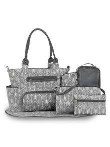 7件套婴儿车包、单肩包、手提包、多功能大容量尿布包，适合妈妈和宝宝