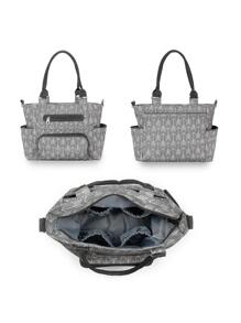 7件套婴儿车包、单肩包、手提包、多功能大容量尿布包，适合妈妈和宝宝