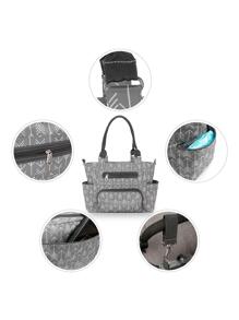 7件套婴儿车包、单肩包、手提包、多功能大容量尿布包，适合妈妈和宝宝