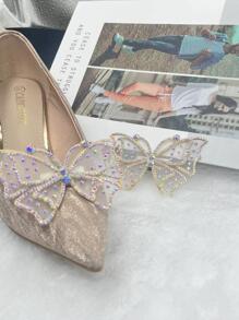 Trang trí giày - Màu be - Xem 3