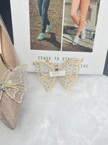 Trang trí giày - Màu be - Xem 5