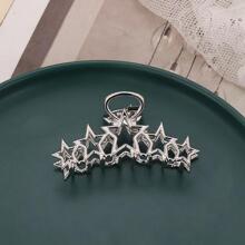 1 cái Phụ Nữ Ngôi Sao Thiết Kế Vuốt Tóc Sáng Tạo Để Trang Trí Tóc - Bạc - Xem 4