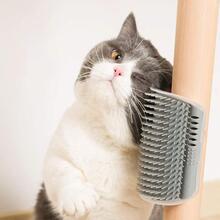 1pc Wall Corner Cat Scratching Pad For Cat For Play - Grey - View 8