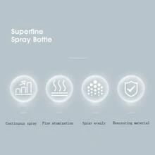 1入組素色噴瓶 - 白色 - 查看 4