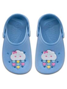 Kids Flat Sandals - 藍色 - 查看 2