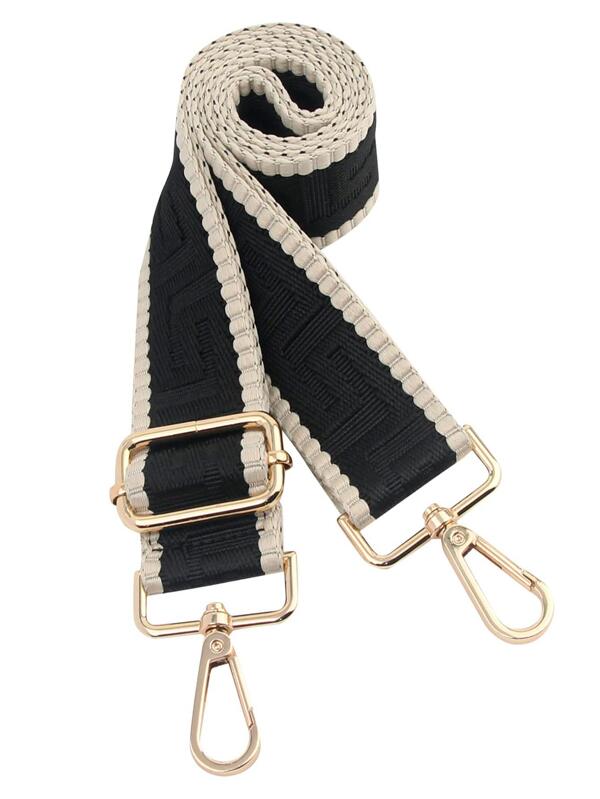 Correa de bolso de dos tonos, accesorios ajustables para bolso, accesorios para hacerlo tú mismo, correa de hombro reemplazable ajustable, elegante y duradera