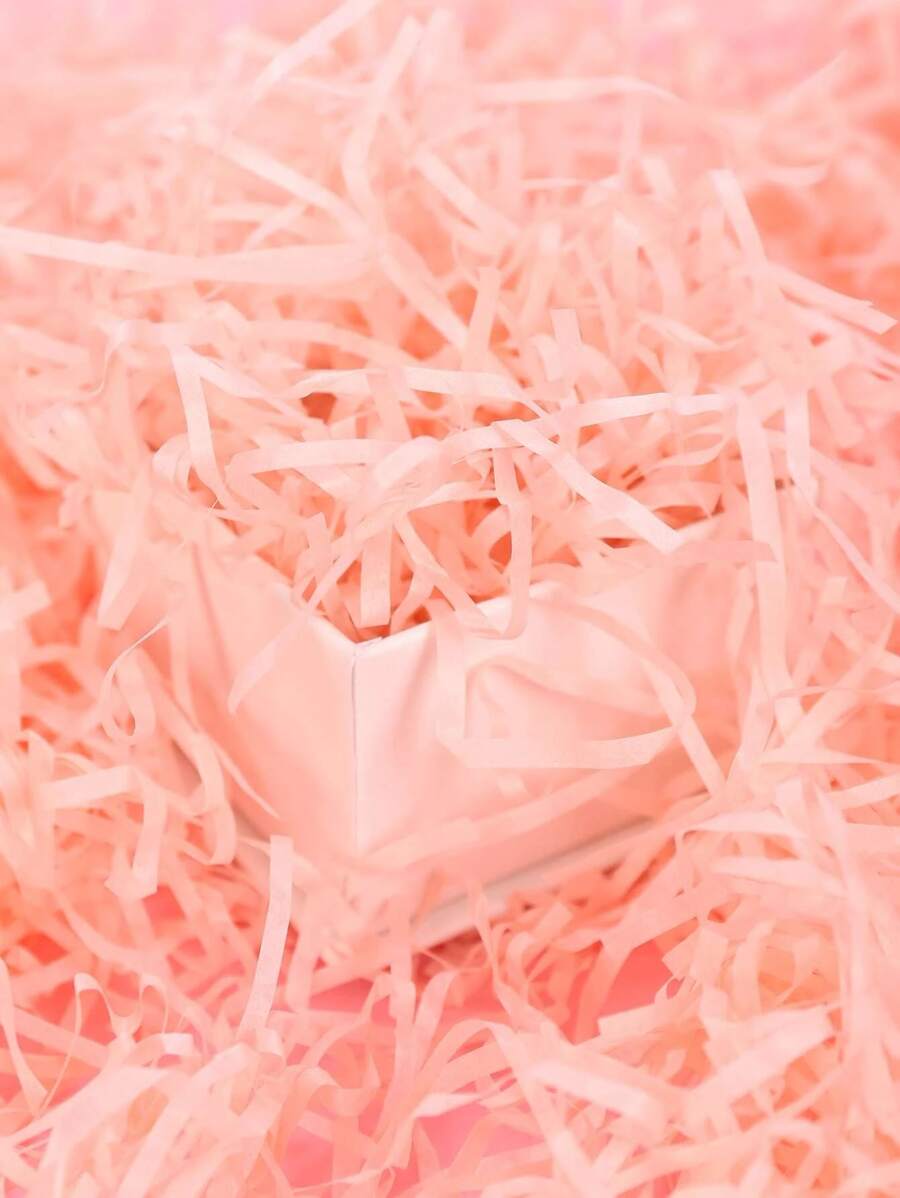 1 Pack Solid Color Wrinkled Gift Wrapping Paper And Filler