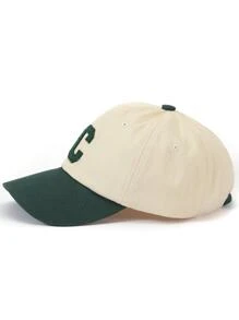 Letter Detail Baseball Cap Street