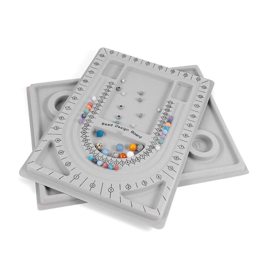 2入組/套DIY首飾類工具項鍊設計板適用於手環項鍊測量和 - 1套 - 查看 1