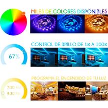 Tira De Led RGB Bluetooth Luces USB Multicolor Control Por App Decoración - Multicolor - Ver 7