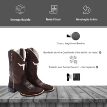 Django Men Boots - 鏽棕色 - 查看 2