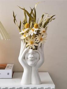 嬰兒大像模具多汁花盆筆筒大象花瓶矽膠模具石膏混凝土石膏模具家居裝飾飾品 - 彩色 - 查看 7