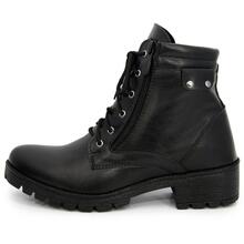 Women Fashion Boots - 黑色 - 查看 3