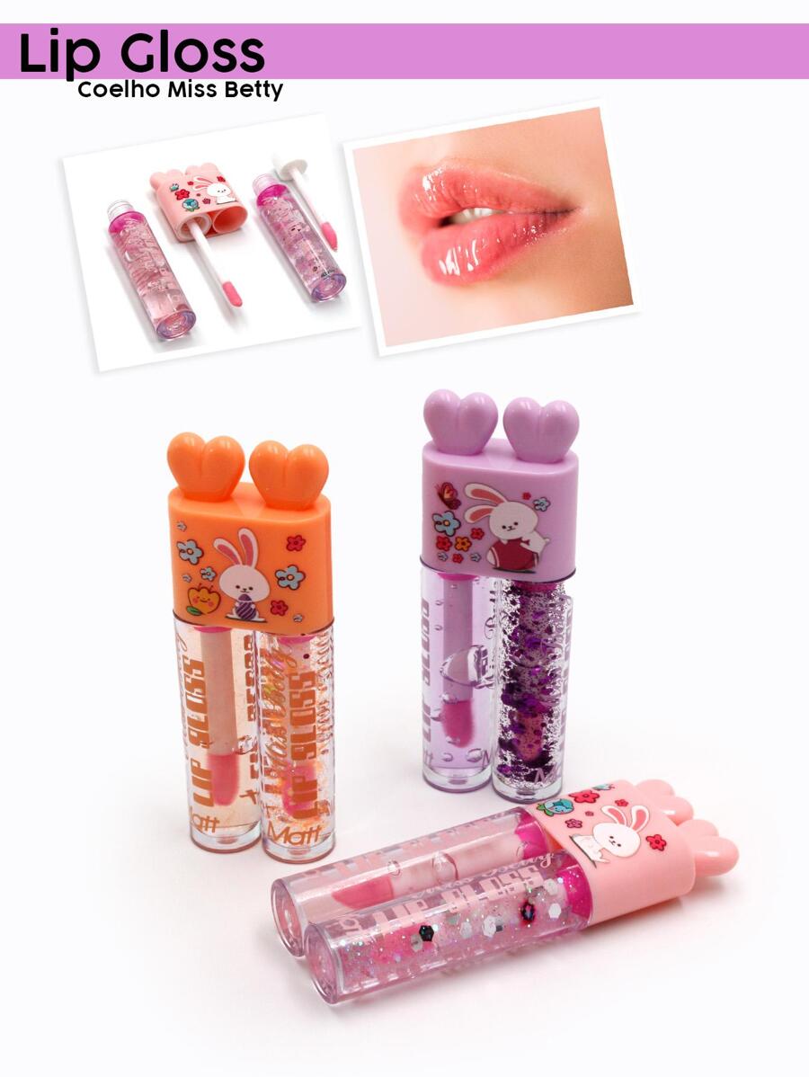 Lip Gloss - 粉色 - 查看 1