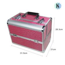 A:Maleta cosmetiquera profesional - Rojo - Ver 3