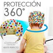 1 Pieza Gorro Bebé Anticaída Protección para la Cabeza, Casco Antigolpes para Bebé Gorro Protector de Cabeza - Multicolor - Ver 5