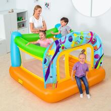 Trampoline Children's Inflatable Castle Bouncer With Electric Pump For Boys And Girls Outdoor Play - Multicolor - View 3