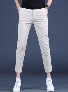 Men Jeans - 白色 - 查看 1