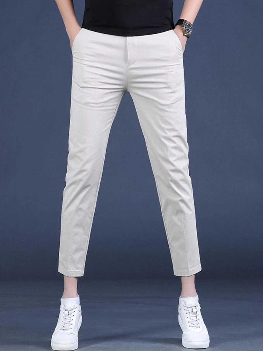 Men Jeans - 白色 - 查看 1