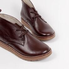 Guadalupe Chocolate suela cajeta - Marrón Chocolate - Ver 2