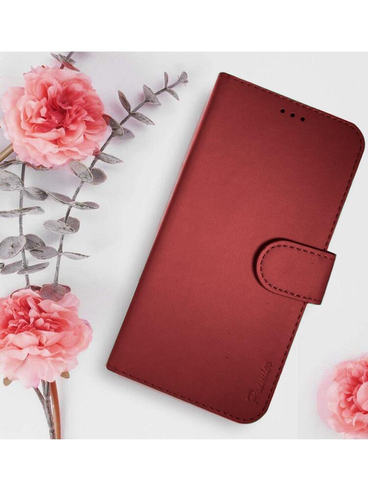 Funda Case Tipo Cartera Premier Diary Para Galaxy J7 2017 - Rojo - Añade 2