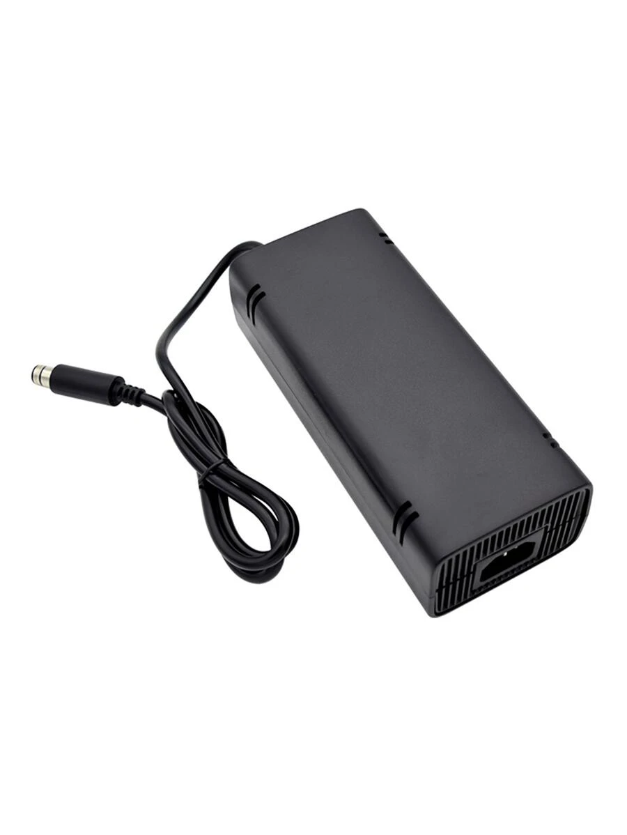 Fuente de Poder Compatible con XBOX 360 Versión Slim E - Negro - Ver 1