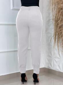 Women Pants - White - View 5