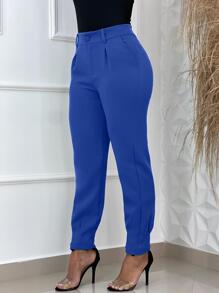 Women Pants - Royal Blue - View 7