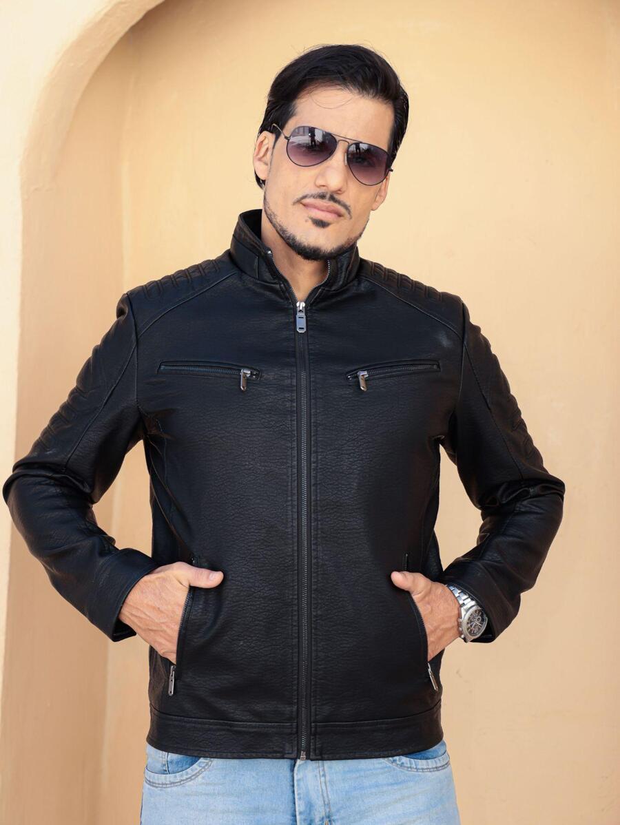 Men Jackets - màu đen - Xem 1